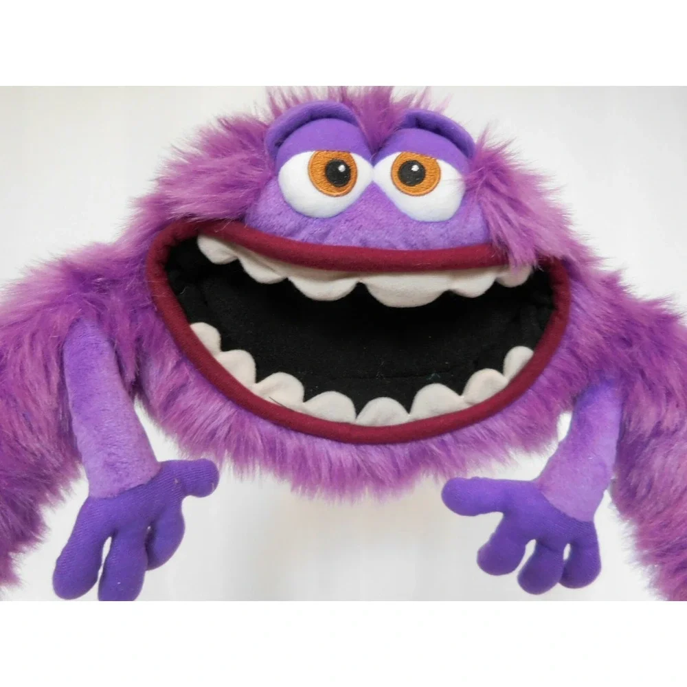 DISNEY Store Pixar Plush Monsters Inc University ART Purple Monster SAMPLE rare